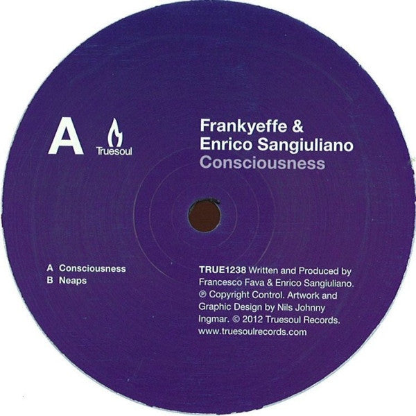 Frankyeffe & Enrico Sangiuliano : Consciousness (10")