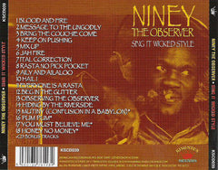 Niney The Observer : Sing It Wicked Style (CD, Comp)