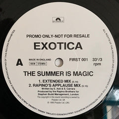 Exotica (3) : The Summer Is Magic (12", Promo)