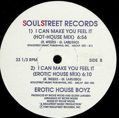 Erotic House Boyz : I Can Make You Feel It (12")