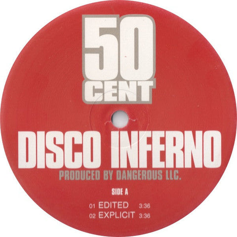 50 Cent : Disco Inferno (12", Single)