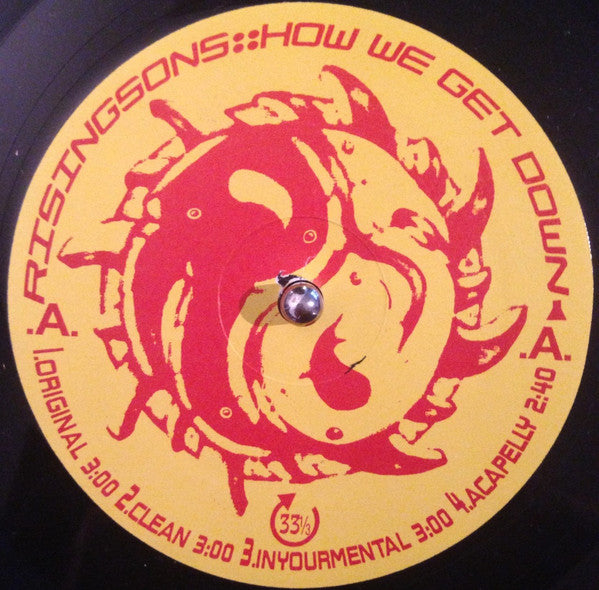 RisingSons : How We Get Down / No Choice / Outside The Block (12")