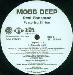 Mobb Deep : Real Gangstaz (12", Promo)
