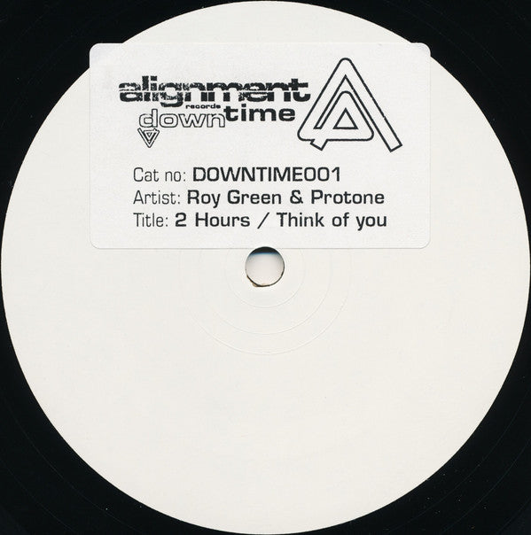 RoyGreen & Protone : 2 Hours / Think Of You (12", Ltd, W/Lbl, Sti)