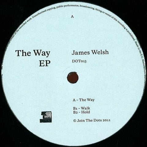 James Welsh : The Way EP (12", EP)