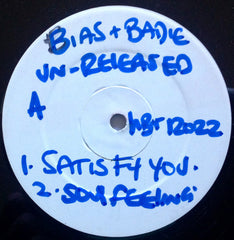 Carl Bias & Bernard Badie : Bias & Badie Unreleased (12", Promo, W/Lbl)