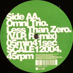 Omni Trio : Rogue Satellite (Deep Blue Remix) / Less Than Zero (V.I.P. Remix) (12")