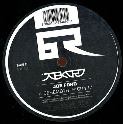 Joe Ford (2) : Behemoth / City 17 (12")