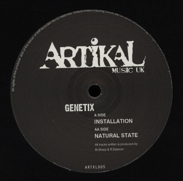 Genetix (10) : Installation / Natural State (12")