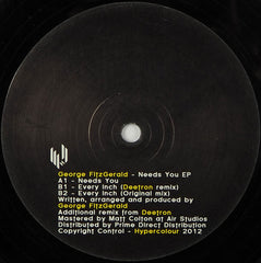 George FitzGerald : Needs You EP (12", EP)