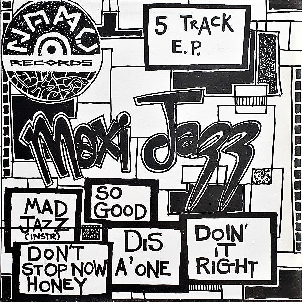 Maxi Jazz : 5 Track E.P. (12", EP)