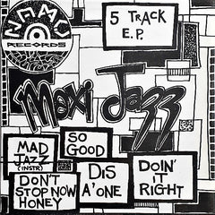 Maxi Jazz : 5 Track E.P. (12", EP)