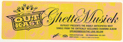 OutKast : Ghetto Musick (12", Promo)