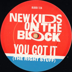 New Kids On The Block : You Got It (The Right Stuff) (12", Single, RE)