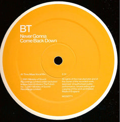 BT : Never Gonna Come Back Down (12")