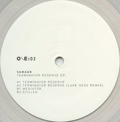 Samaan : Terminator Reserve EP (12", EP, Cle)