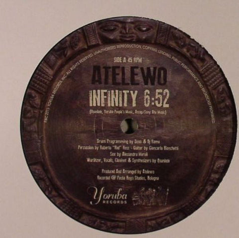 Atelewo / Osunlade : Infinity / Sendai (10")