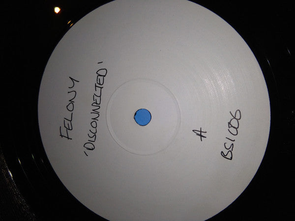 Felony : Disconnected / Source Code (12", Promo, W/Lbl)
