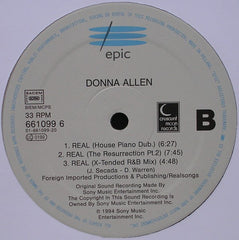 Donna Allen : Real (12", Single)
