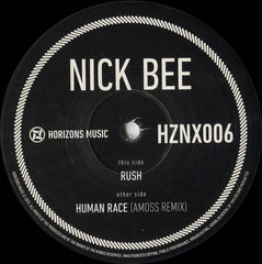 NickBee : Rush / Human Race (Amoss Remix) (12")
