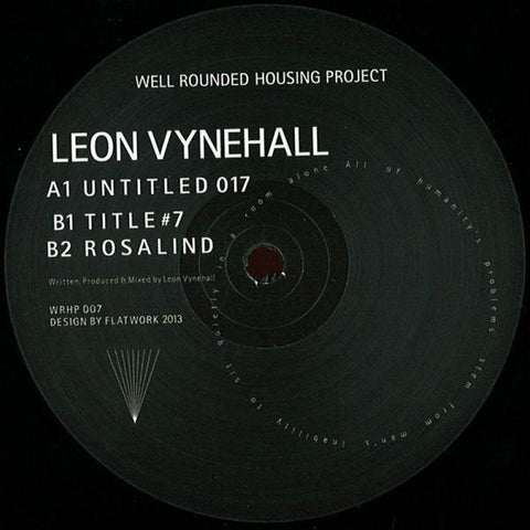 Leon Vynehall : Rosalind (12")