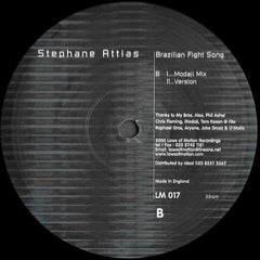 Stephane Attias : Brazilian Fight Song (12")