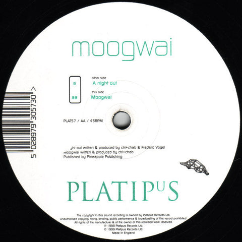 Moogwai : A Night Out / Moogwai (12")