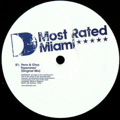 Various : Most Rated Miami (Limited Edition Part 02) (2x12", Ltd)