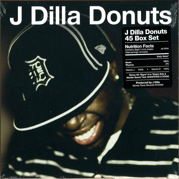 J Dilla : Donuts (45 Box Set) (Box + 8x7", Album, RE)