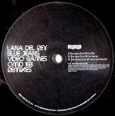 Lana Del Rey : Blue Jeans / Video Games (Omid 16B Remixes) (12")