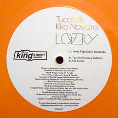 Giuseppe Tuccillo & Kiko Navarro feat. Amor (9) : Lovery (Louie Vega, SIS, Tuccillo Remixes) (12", Ora)