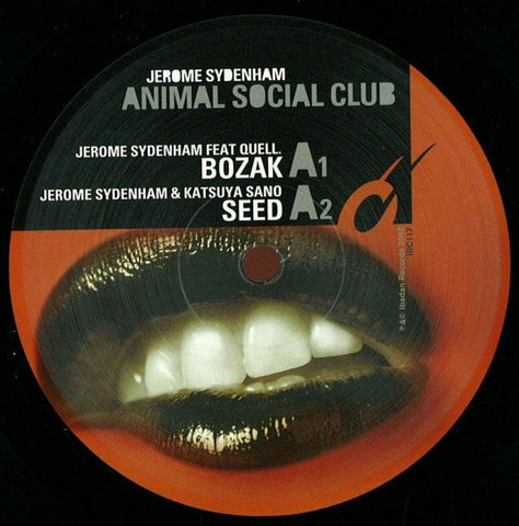 Jerome Sydenham : Animal Social Club (12")