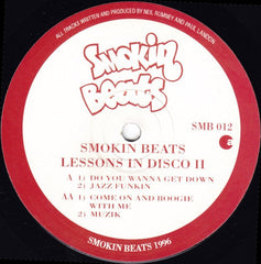 Smokin Beats : Lessons In Disco II - (The Lesson Continues) (12", EP)