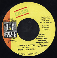 Hopeton Lindo : There For You (7")