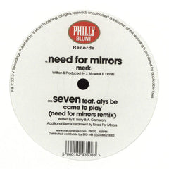 Need For Mirrors / Seven (30) : Merk / Came To Play (Need For Mirrors Remix) (12")