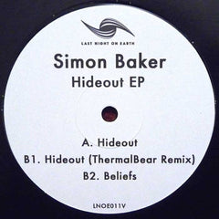Simon Baker : Hideout EP (12", EP)
