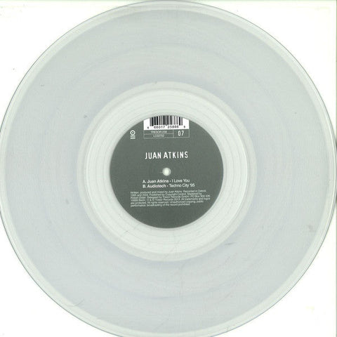 Juan Atkins / Audio Tech : I Love You / Techno City '95 (Archiv #07) (12", Cle)