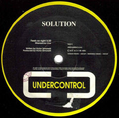 Solution : Feels So Right (12")