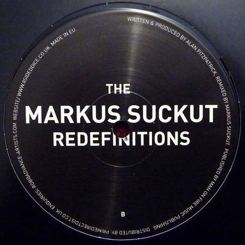 Alan Fitzpatrick : 9HL - 9 Hours Later (The Markus Suckut Redefinitions)  (12", EP)