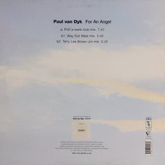 Paul van Dyk : For An Angel (12", Single)