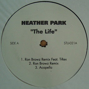Heather Park : The Life (12", Promo)