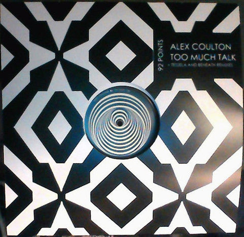 Alex Coulton : Too Much Talk (12", EP)