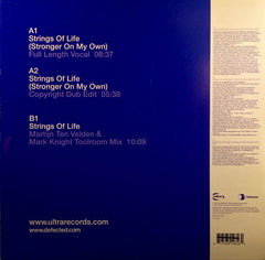 Soul Central : Strings Of Life (Stronger On My Own) (12")