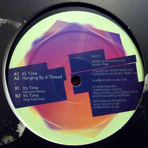 Jordan Peak : It's Time / Hanging By A Thread (12")