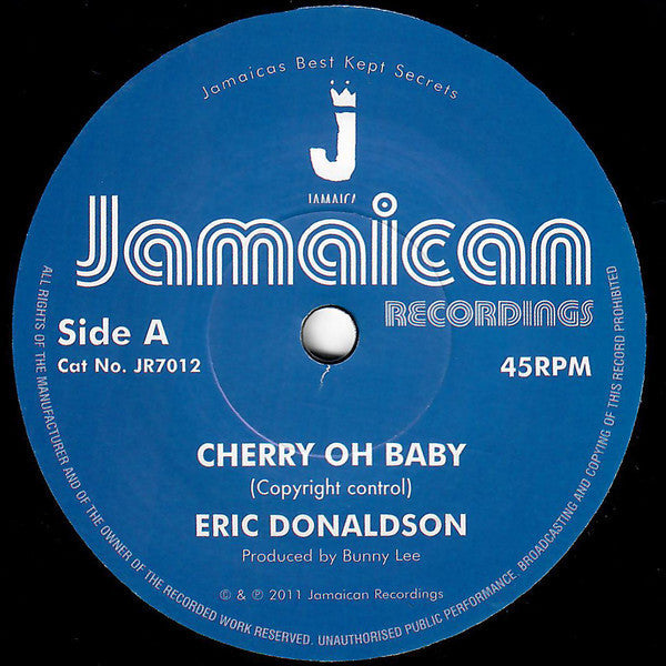 Eric Donaldson : Cherry Oh Baby (7")