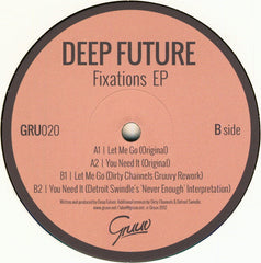Deep Future : Fixations EP (12", EP)
