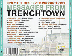Various : Niney The Observer Productions (Messages From Trenchtown) (CD, Comp)