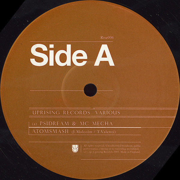 Psidream & MC Mecha / Kiko & Rob F : Atomsmash / The Grommet (12")