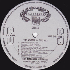 The Alexander Brothers : The Waggle O' The Kilt (LP, Album, Comp, RM)