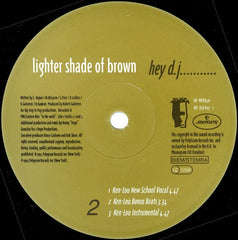 Lighter Shade Of Brown : Hey D.J.... (12")